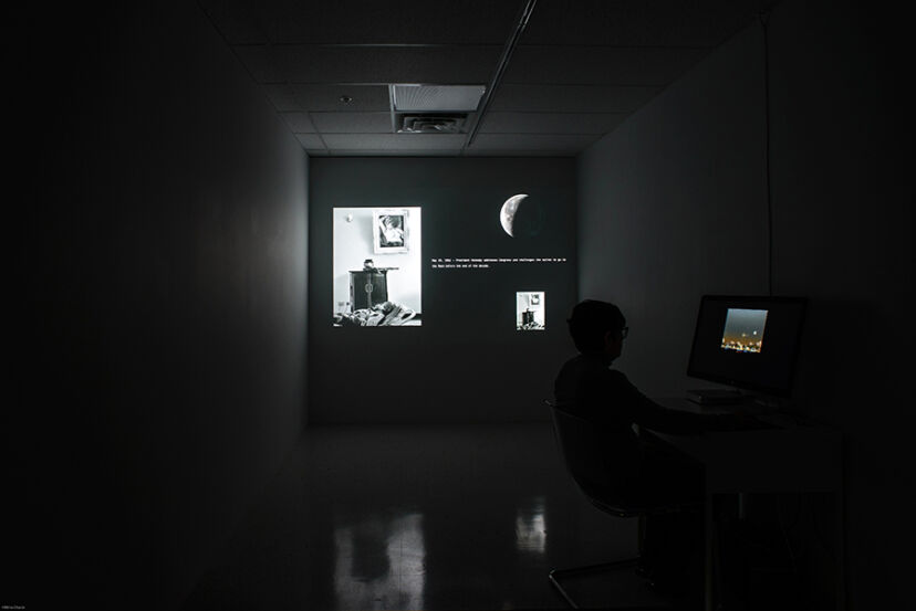 Cuban Toronto-based artist Omar Estrada, Cuban Hamilton-based artist Julio Ferrer and Mexican Ottawa-based artist Guillermo Trejo explore the genres of installation, printmaking, photography and video installation to offer insight into the realm of utopia and dystopia often found in Latin American politics.