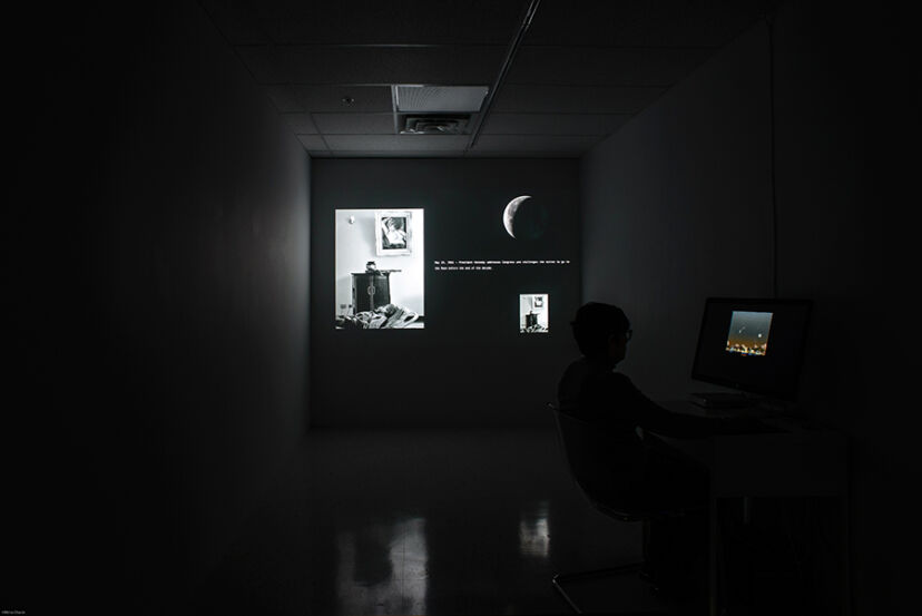 Cuban Toronto-based artist Omar Estrada, Cuban Hamilton-based artist Julio Ferrer and Mexican Ottawa-based artist Guillermo Trejo explore the genres of installation, printmaking, photography and video installation to offer insight into the realm of utopia and dystopia often found in Latin American politics.