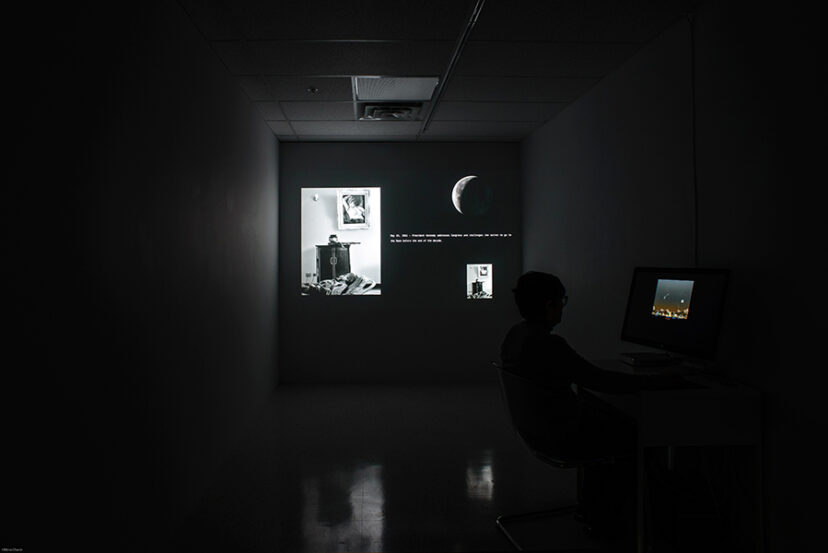 Cuban Toronto-based artist Omar Estrada, Cuban Hamilton-based artist Julio Ferrer and Mexican Ottawa-based artist Guillermo Trejo explore the genres of installation, printmaking, photography and video installation to offer insight into the realm of utopia and dystopia often found in Latin American politics.