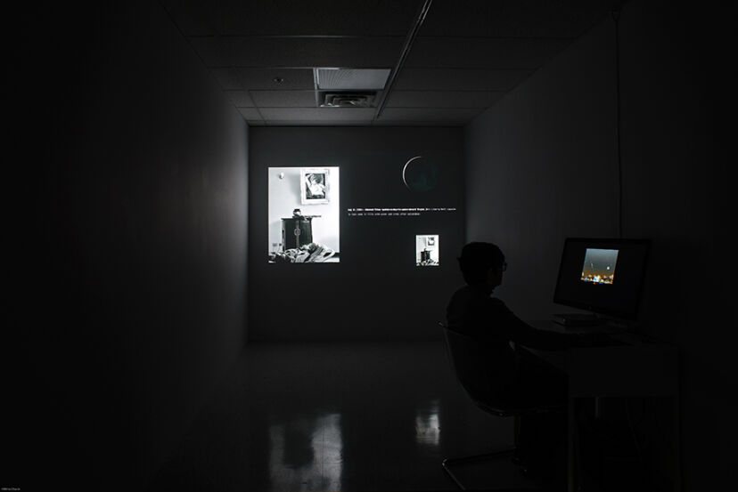 Cuban Toronto-based artist Omar Estrada, Cuban Hamilton-based artist Julio Ferrer and Mexican Ottawa-based artist Guillermo Trejo explore the genres of installation, printmaking, photography and video installation to offer insight into the realm of utopia and dystopia often found in Latin American politics.