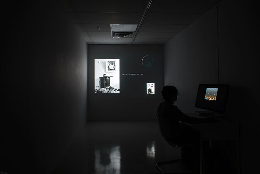 Cuban Toronto-based artist Omar Estrada, Cuban Hamilton-based artist Julio Ferrer and Mexican Ottawa-based artist Guillermo Trejo explore the genres of installation, printmaking, photography and video installation to offer insight into the realm of utopia and dystopia often found in Latin American politics.